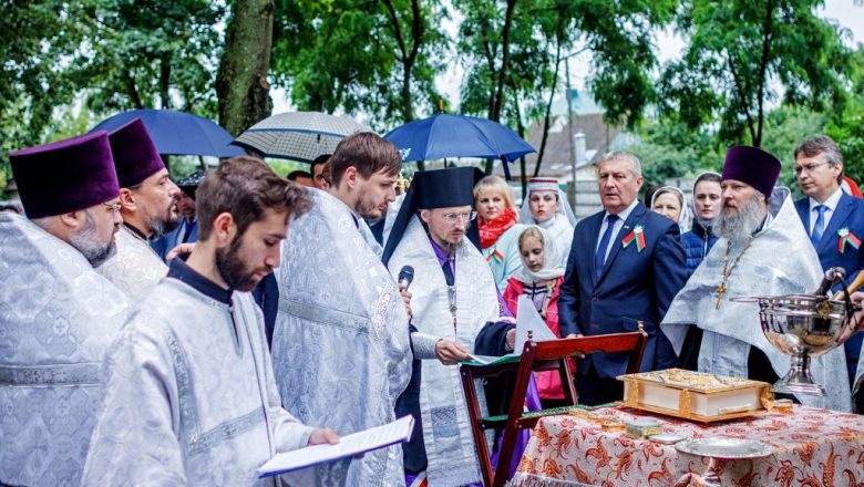 Епископ Борисовский и Марьиногорский Вениамин освятил часовню в г. Жодино